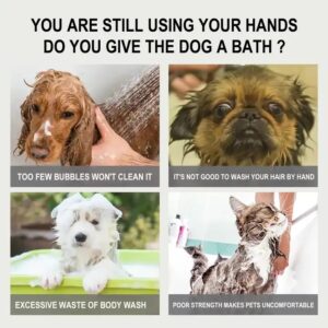 Silicone Pet Accessories Cleaning Brush Dog Cat Hair